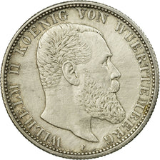 Coin, German States, WURTTEMBERG, Wilhelm II, 2 Mark, 1908, Freudenstadt