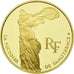 Coin, France, Victoire Samothrace, 100 Francs, 1993, Paris, MS(65-70), Gold