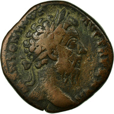 Coin, Marcus Aurelius, Sestertius, Rome, VF(30-35), Copper, Cohen:538