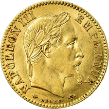 Coin, France, Napoleon III, Napoléon III, 10 Francs, 1867, Paris, AU(50-53)
