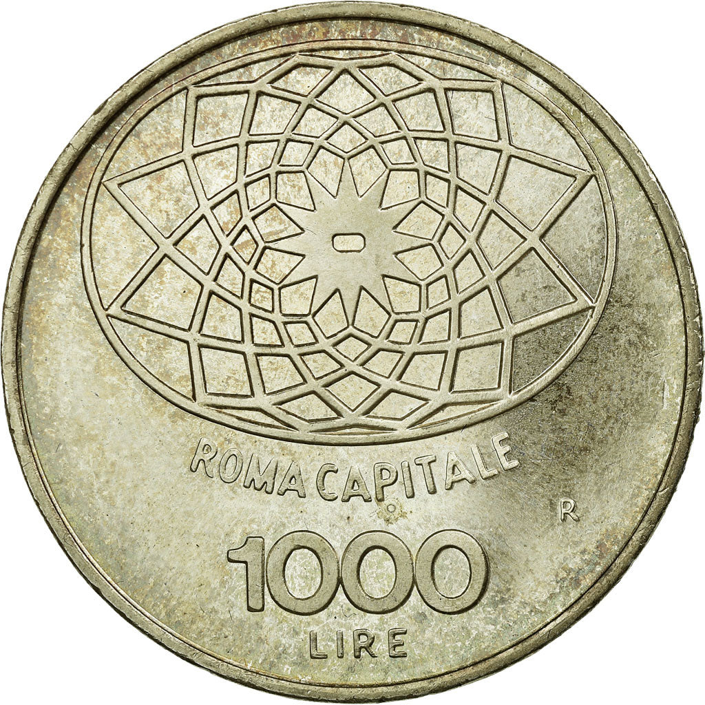 Coin, Italy, 1000 Lire, 1970, Rome, AU(55-58), Silver, KM:101