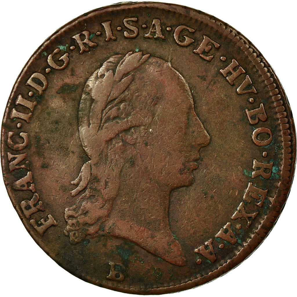 Coin, Austria, Franz II (I), Kreuzer, 1800, VF(20-25), Billon, KM:2111