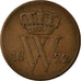 Monnaie, Pays-Bas, William I, Cent, 1822, TB+, Cuivre, KM:47