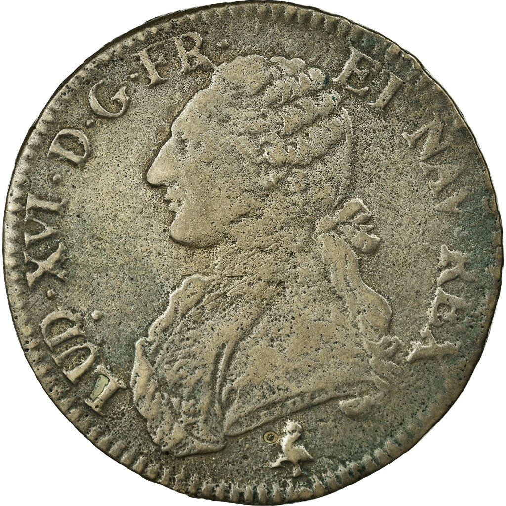 Moneta, Francia, Louis XVI, Écu aux branches d'olivier, Ecu, 1789, Paris