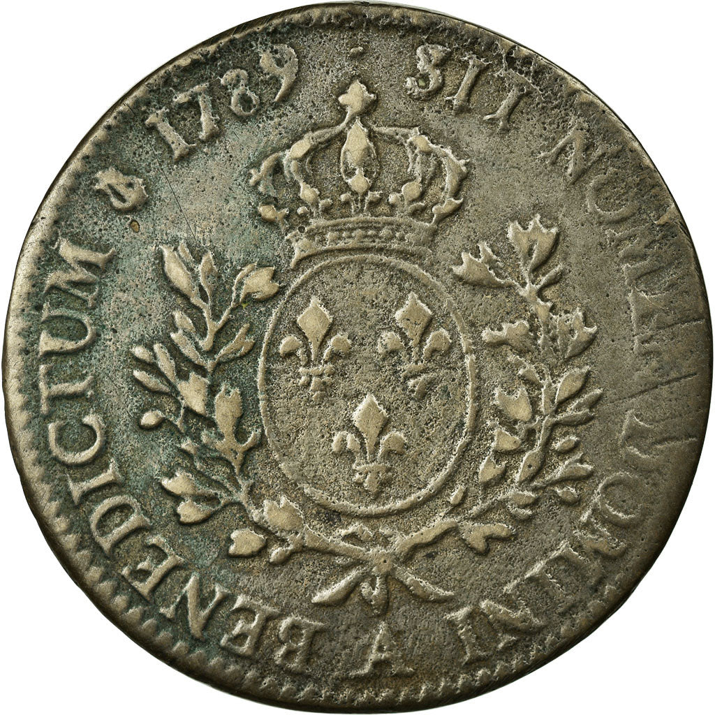 Moneta, Francia, Louis XVI, Écu aux branches d'olivier, Ecu, 1789, Paris