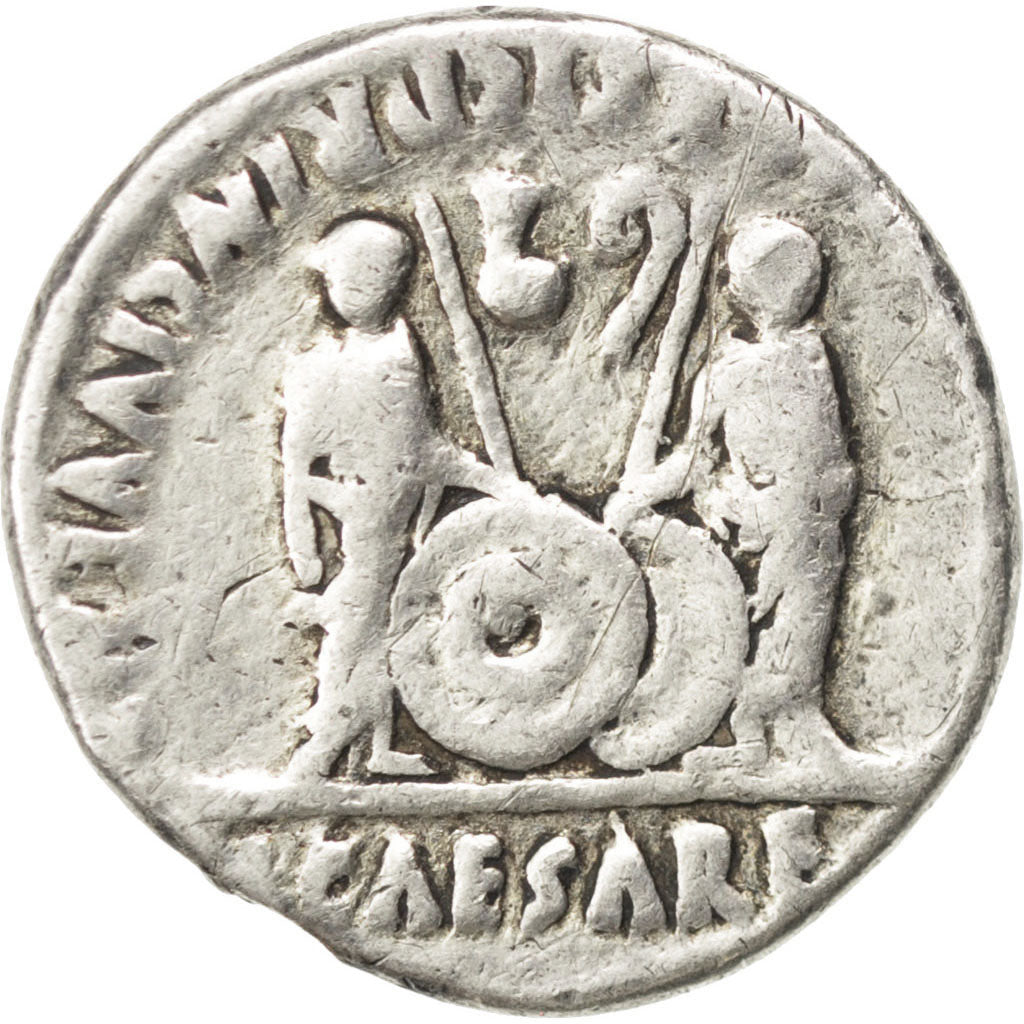 Augustus, Denarius, VF(30-35), Silver, Cohen #43, 3.60