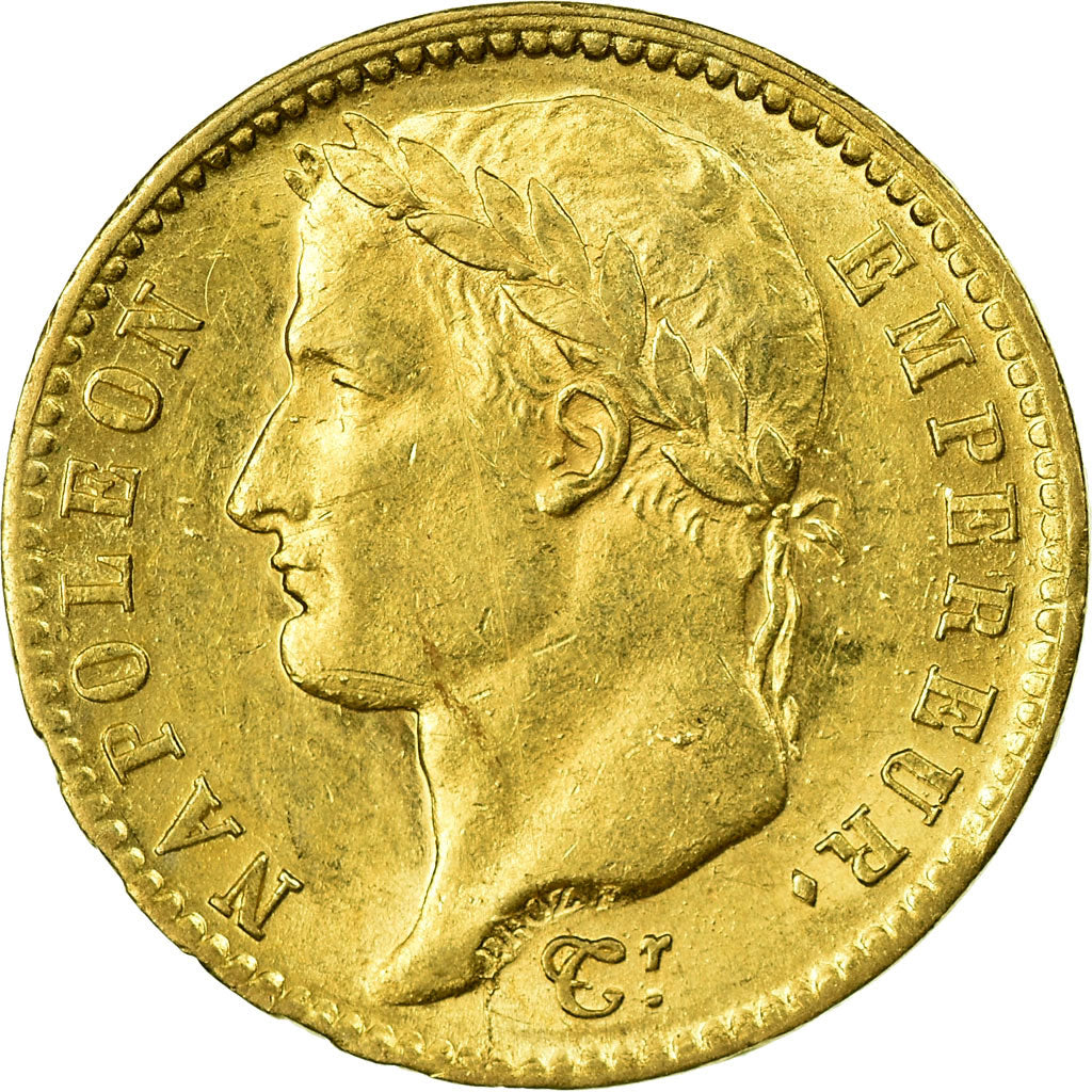 Moneta, Francia, Napoléon I, 20 Francs, 1812, Paris, SPL-, Oro, KM:695.1
