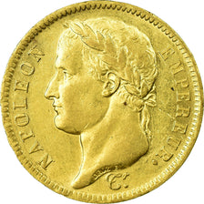 Moneta, Francia, Napoléon I, 40 Francs, 1812, Paris, BB+, Oro, KM:696.1