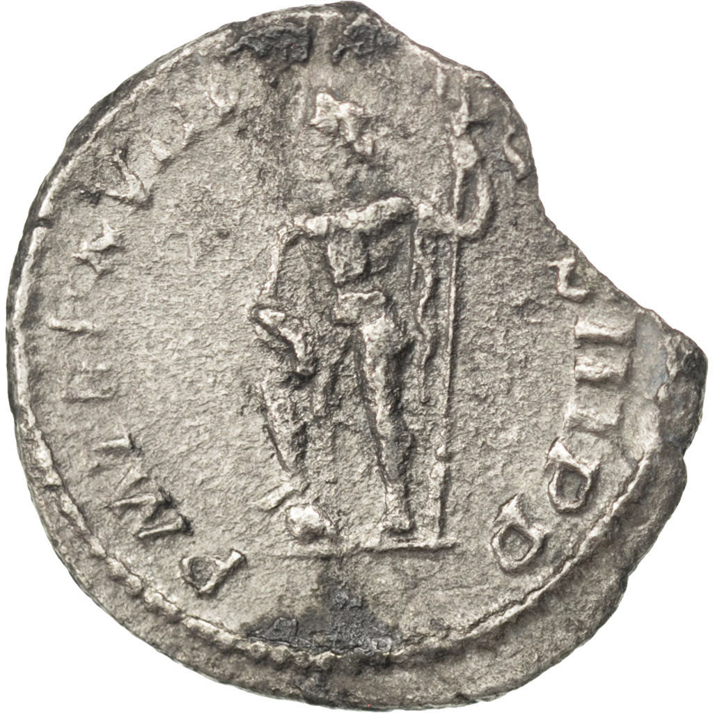 Septimius Severus, Denarius, VF(30-35), Silver, Cohen #542, 1.60