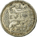 Monnaie, Tunisie, Muhammad al-Nasir Bey, 50 Centimes, 1916, Paris, TTB+, Argent