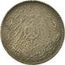 Coin, GERMANY - EMPIRE, 1/2 Mark, 1914, EF(40-45), Silver, KM:17