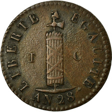 Coin, Haiti, Centime, 1830, EF(40-45), Copper, KM:A21