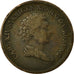 Moneda, Suecia, Carl XIV Johan, 2/3 Skilling, 1839, BC+, Cobre, KM:641
