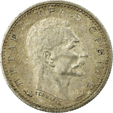 Coin, Serbia, Peter I, 50 Para, 1915, Gorham Mfg. Co., EF(40-45), Silver