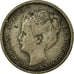 Moneta, Paesi Bassi, Wilhelmina I, 10 Cents, 1906, BB, Argento, KM:136
