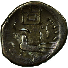 Coin, Cambodia, 2 Pe, 1/2 Fuang, 1847, AU(55-58), Billon, KM:7