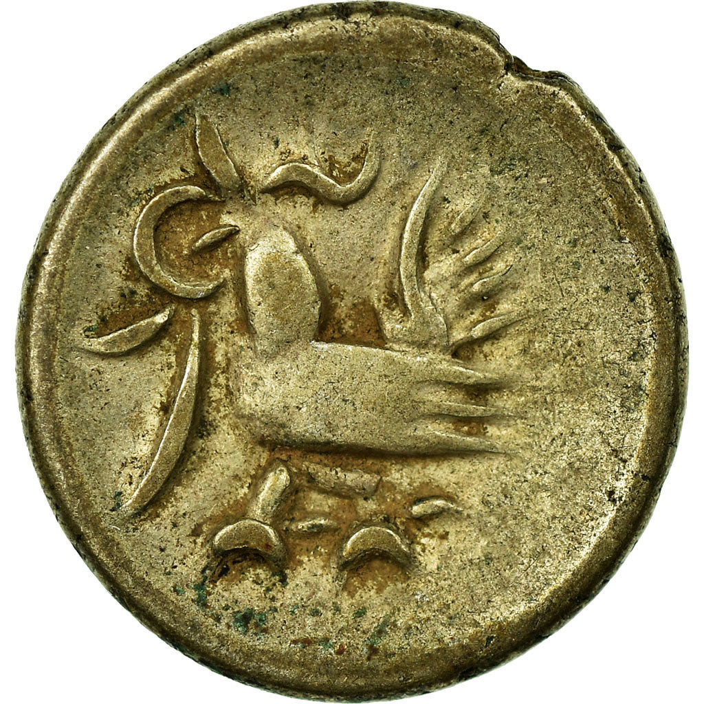 Coin, Cambodia, Norodom I, 2 Pe, 1/2 Fuang, 1847, AU(55-58), Silver, KM:7.2