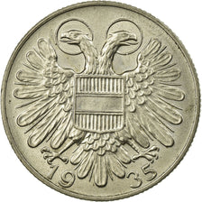 Coin, Austria, Schilling, 1935, AU(55-58), Copper-nickel, KM:2851