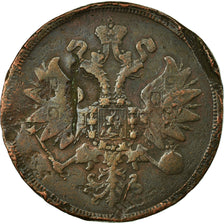 Moneta, Russia, Alexander II, 2 Kopeks, 1859, Ekaterinbourg, VF(30-35), Miedź