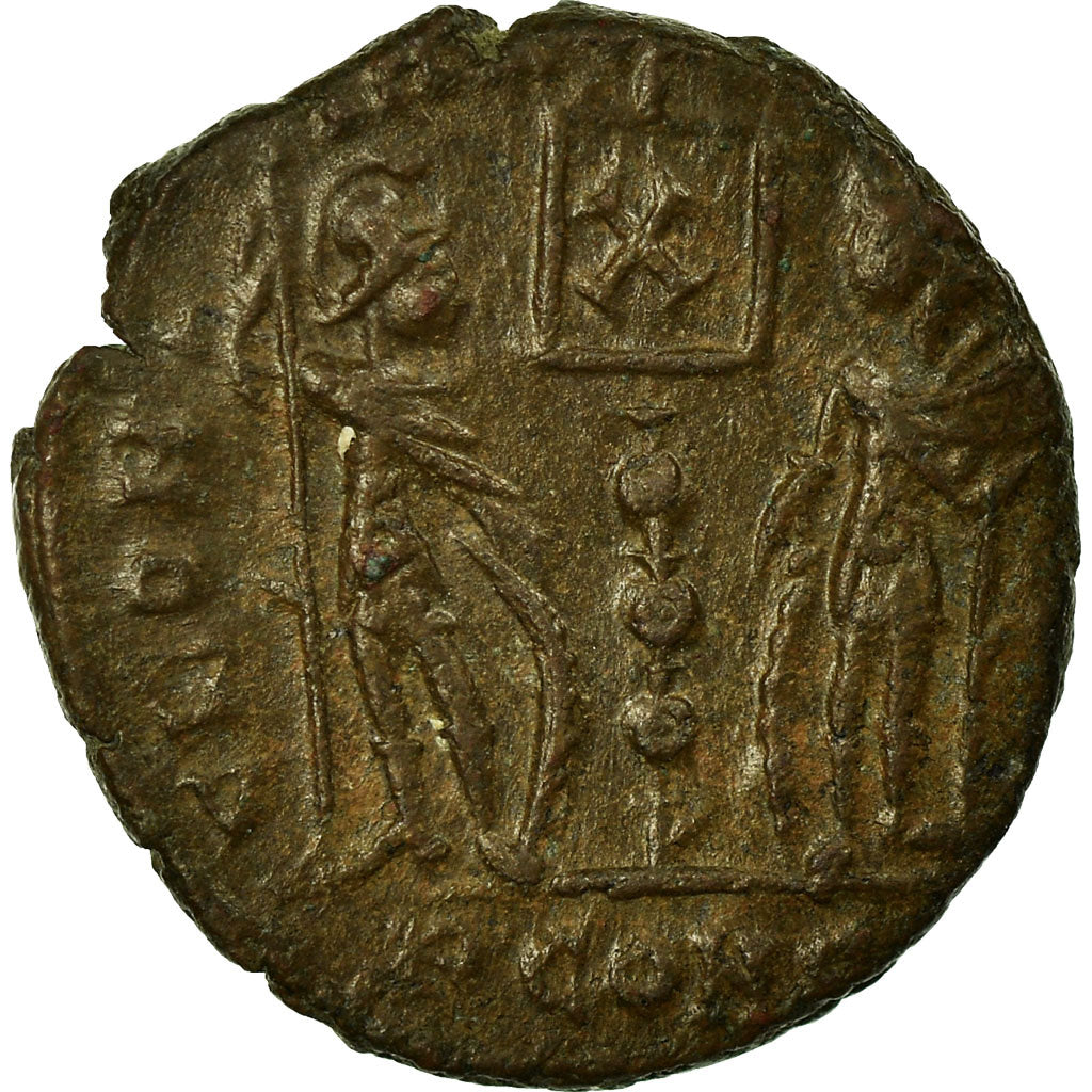 Coin, Constantius II, Follis, Arles, VF(20-25), Copper, RIC:347