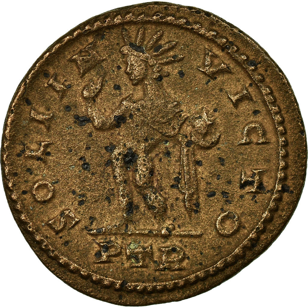 Coin, Constantine I, Nummus, AD 310-311, Trier, VF(30-35), Copper, RIC:899