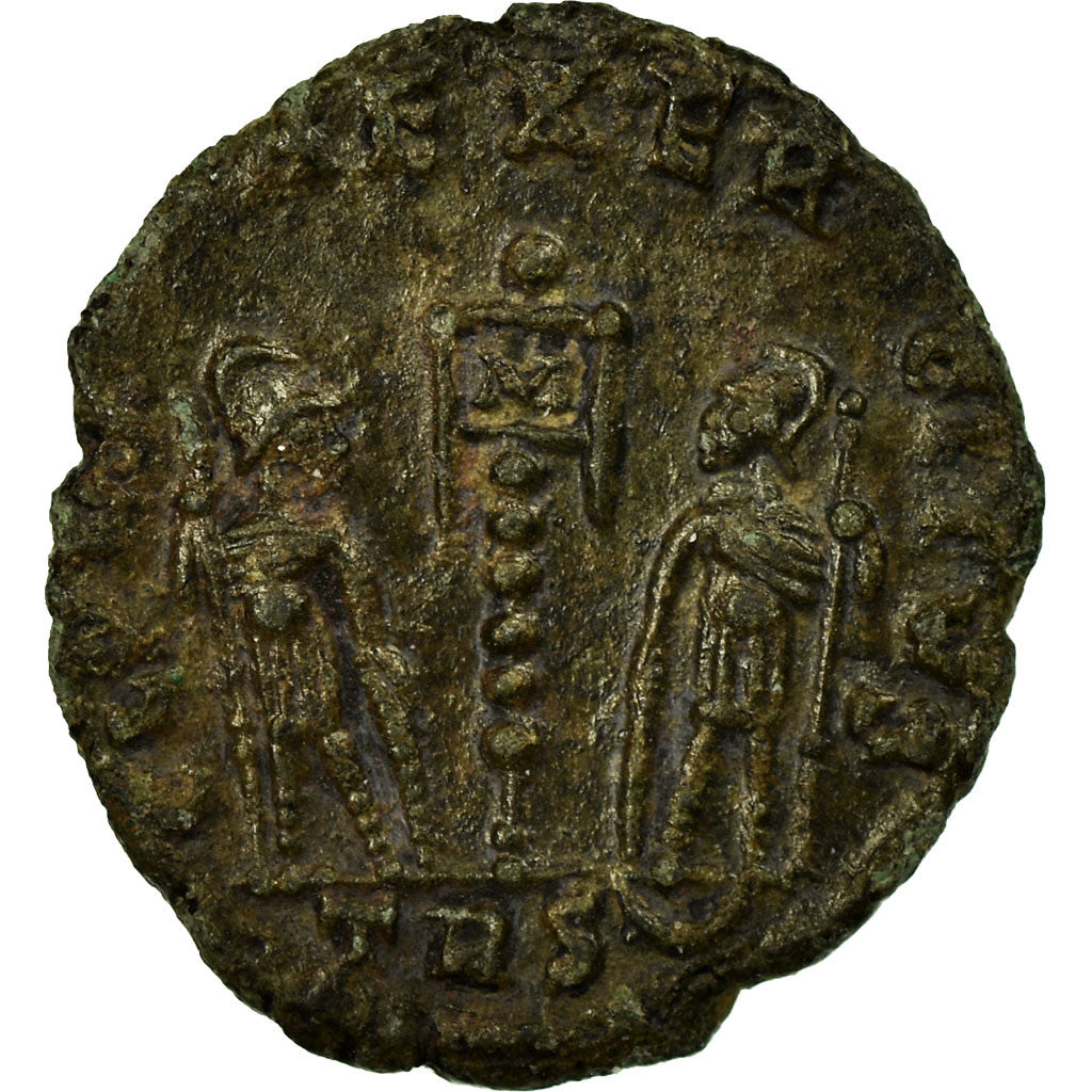 Coin, Constans, Nummus, Thessalonica, VF(20-25), Copper, Cohen:65