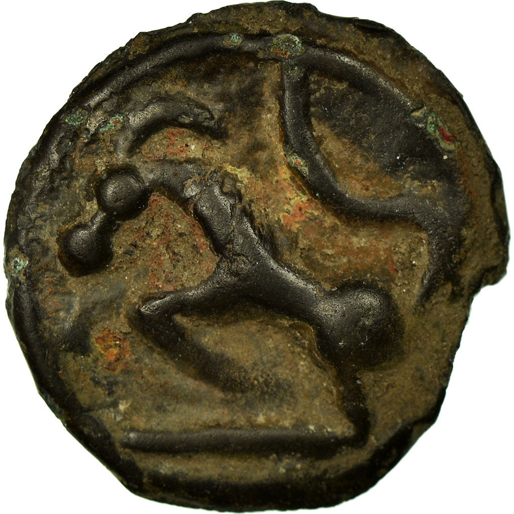Coin, Sequani, Potin, VF(30-35), Potin, Delestrée:3091