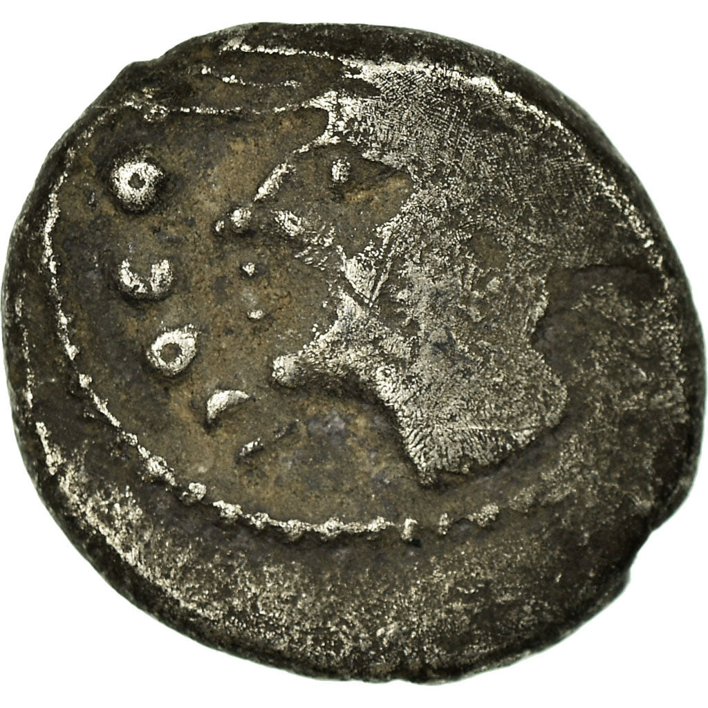 Moneta, Sequani, Denarius, Rzadkie, VF(20-25), Srebro, Delestrée:3245