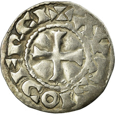 Coin, France, Auxerre, Anonymous, Denarius, VF(30-35), Silver, Boudeau:1730