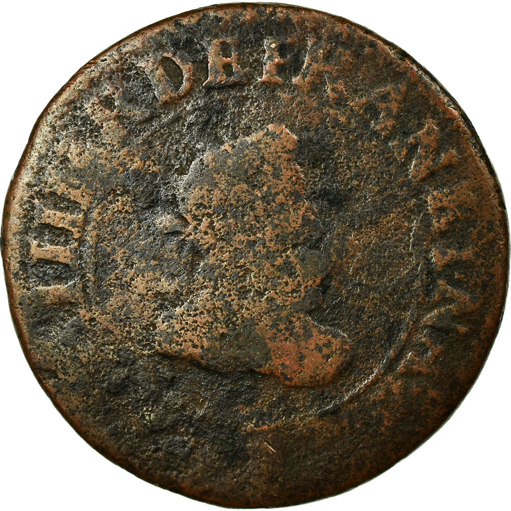 Monnaie, France, Henri IV, Double Tournois, B, Cuivre