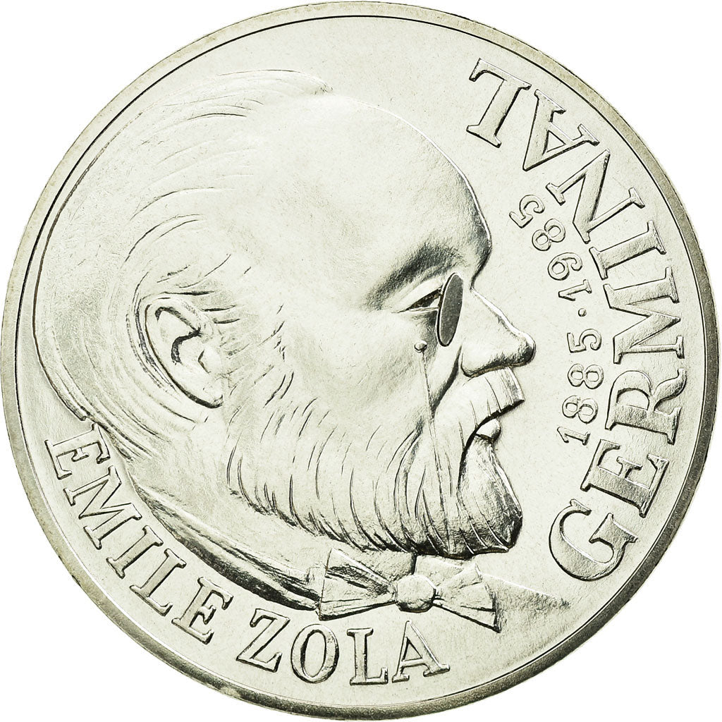 Munten, Frankrijk, Germinal, 100 Francs, 1985, FDC, Zilver, KM:957, Gadoury:900