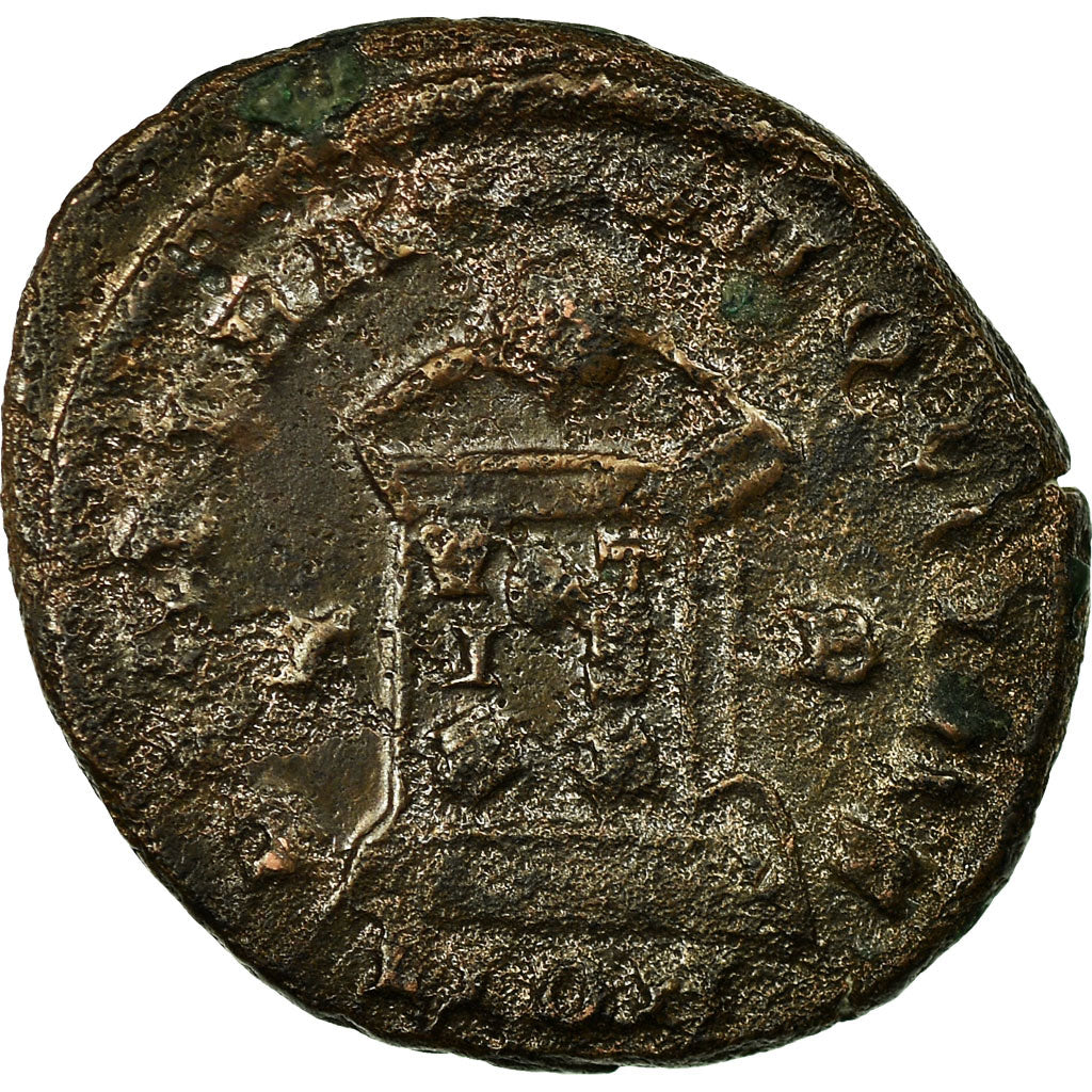 Coin, Constantine II, Nummus, 321, London, EF(40-45), Copper, RIC:216