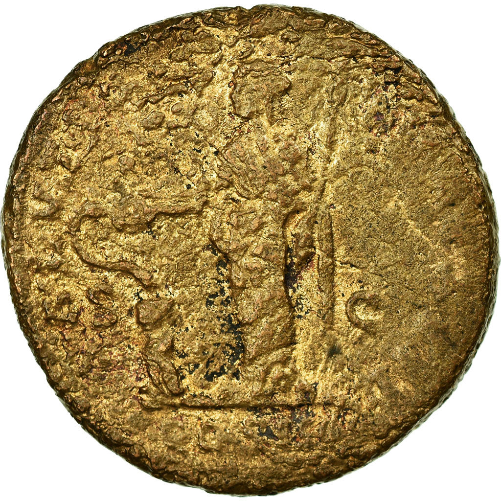 Coin, Marcus Aurelius, Sestertius, Roma, VF(20-25), Copper