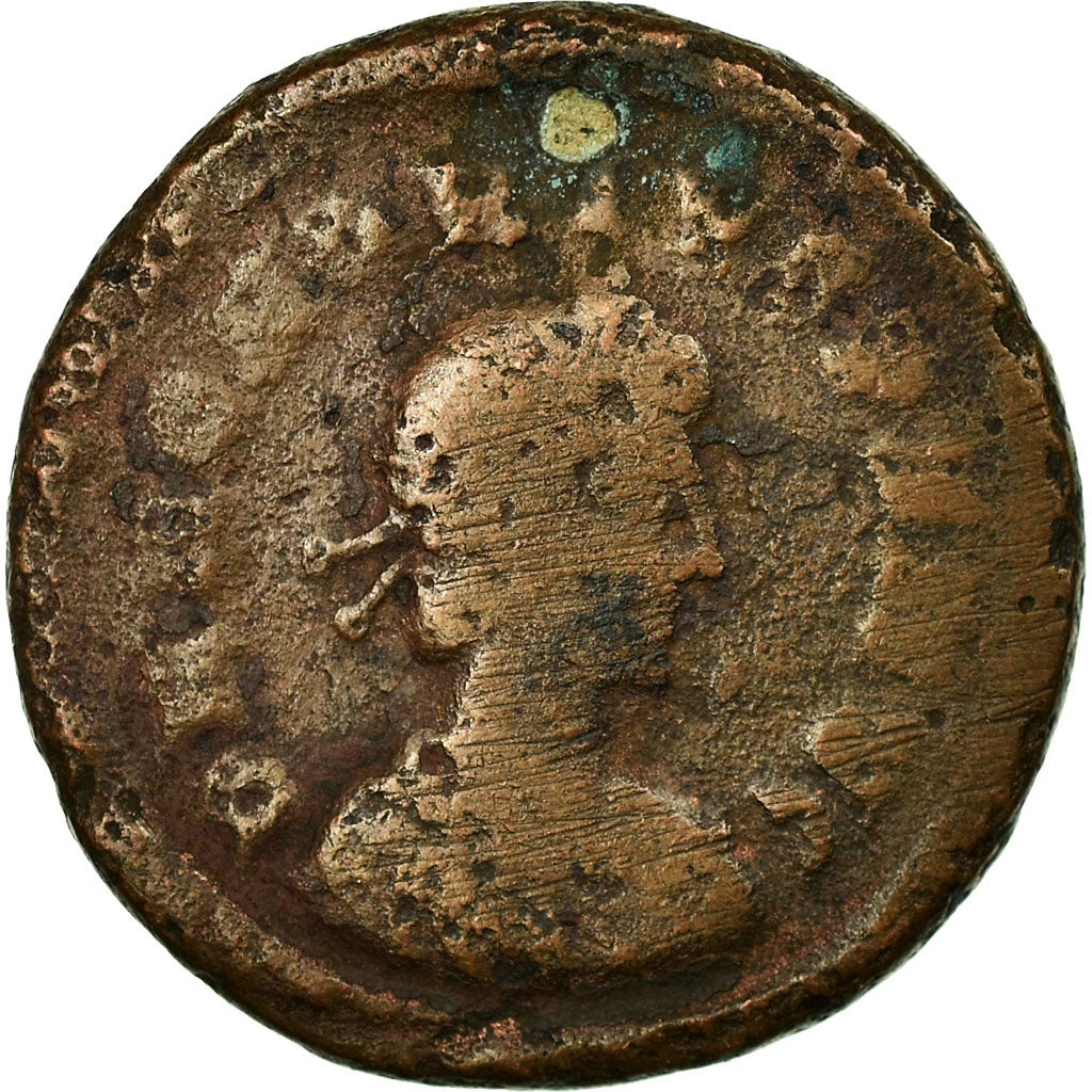 Munten, Honorius, Nummus, Nicomedia, ZG, Koper, RIC:46c