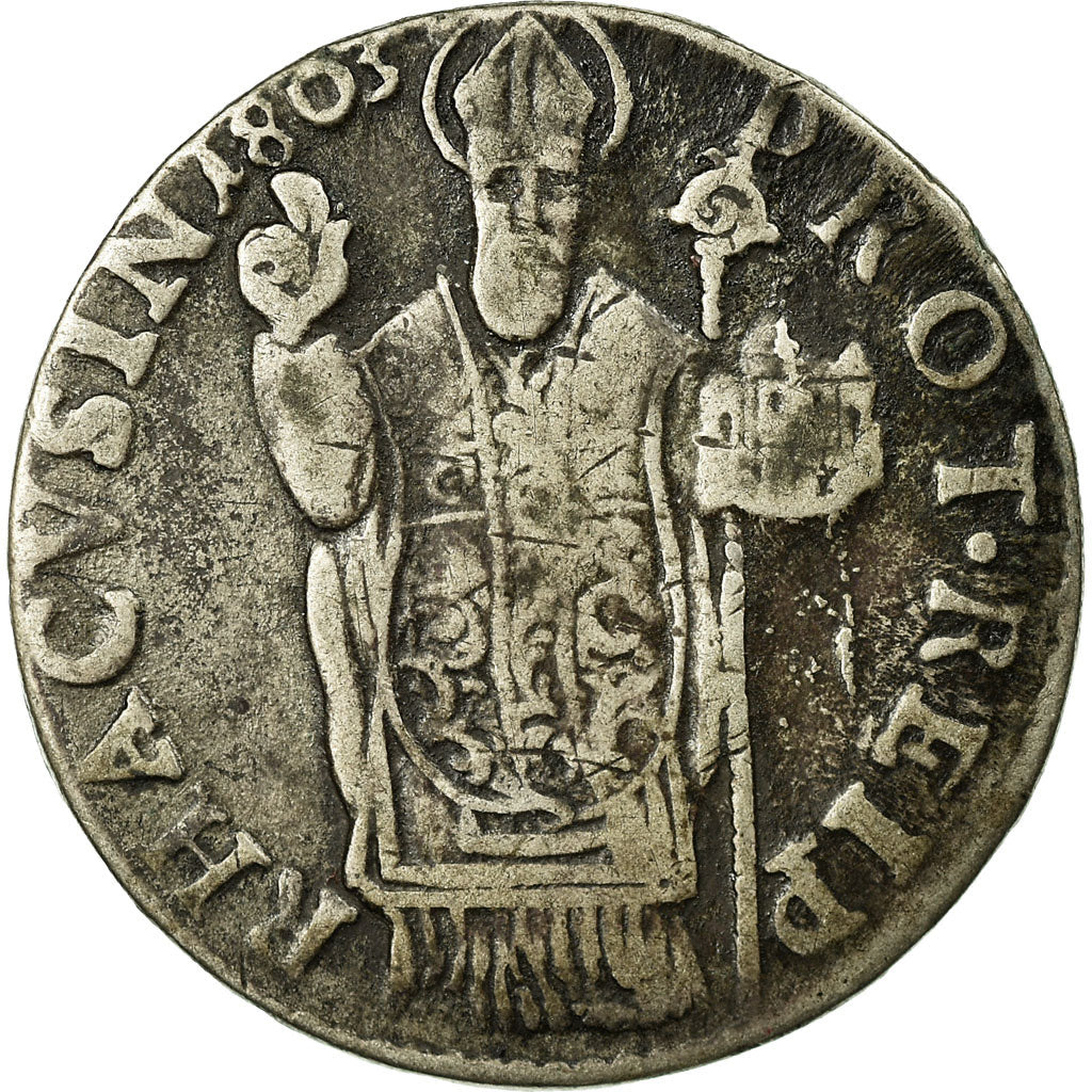 Coin, RAGUSA, Perpero, 1803, Ragusa, VF(30-35), Billon, KM:7