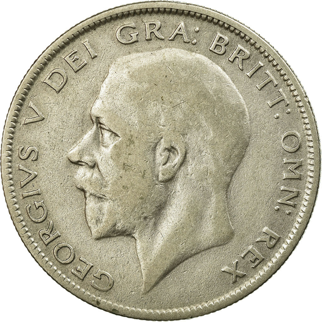 Coin, Great Britain, George V, 1/2 Crown, 1929, EF(40-45), Silver, KM:835