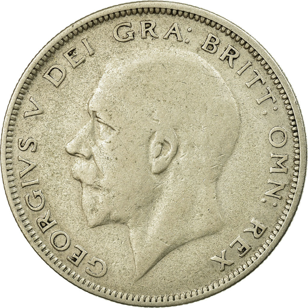 Coin, Great Britain, George V, 1/2 Crown, 1931, VF(30-35), Silver, KM:835