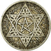 Morocco, Mohammed V, 100 Francs, 1953, Paris, EF(40-45), Silver, KM:52
