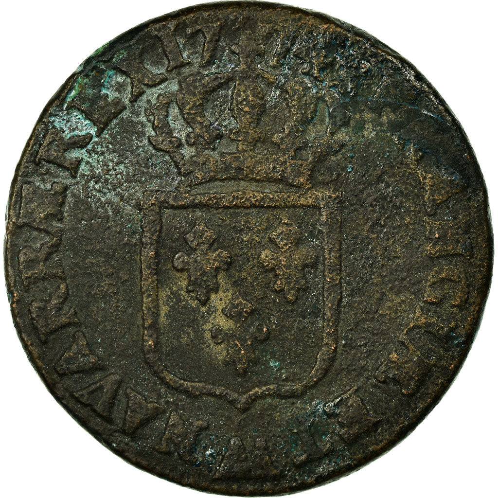Monnaie, France, Louis XV, Sol à la vieille tête, Sol, 1774, Metz, B+, Cuivre