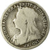 Coin, Great Britain, Victoria, 3 Pence, 1900, VF(30-35), Silver, KM:777