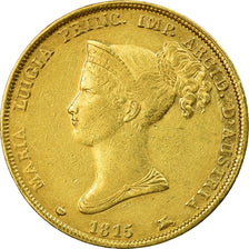 Munten, Italiaanse staten, PARMA, Maria Luigia, 40 Lire, 1815, Parma, ZF, Goud