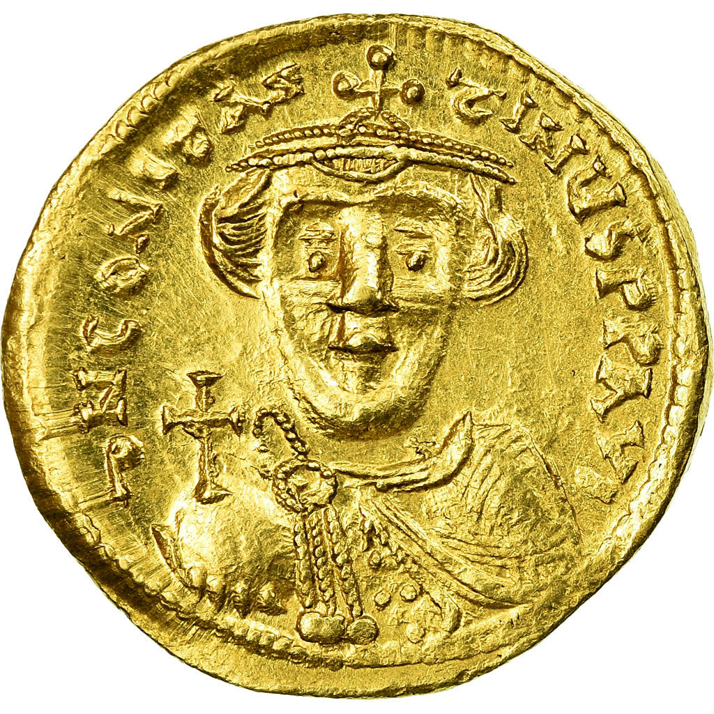 Coin, Constans II, Solidus, Constantinople, AU(55-58), Gold, Sear:938