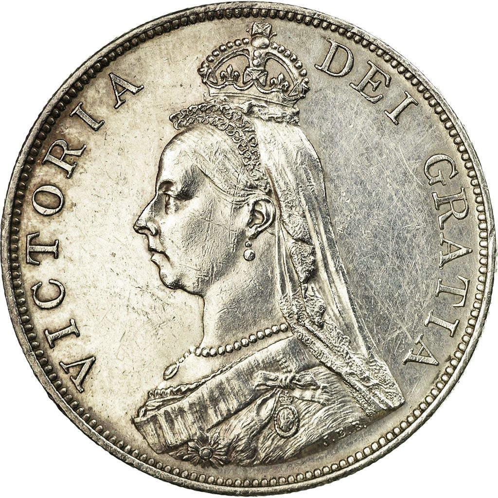 Monnaie, Grande-Bretagne, Victoria, Florin, Two Shillings, 1888, Londres, SPL