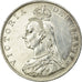 Coin, Great Britain, Victoria, Double Florin, 1887, MS(60-62), Silver, KM:763
