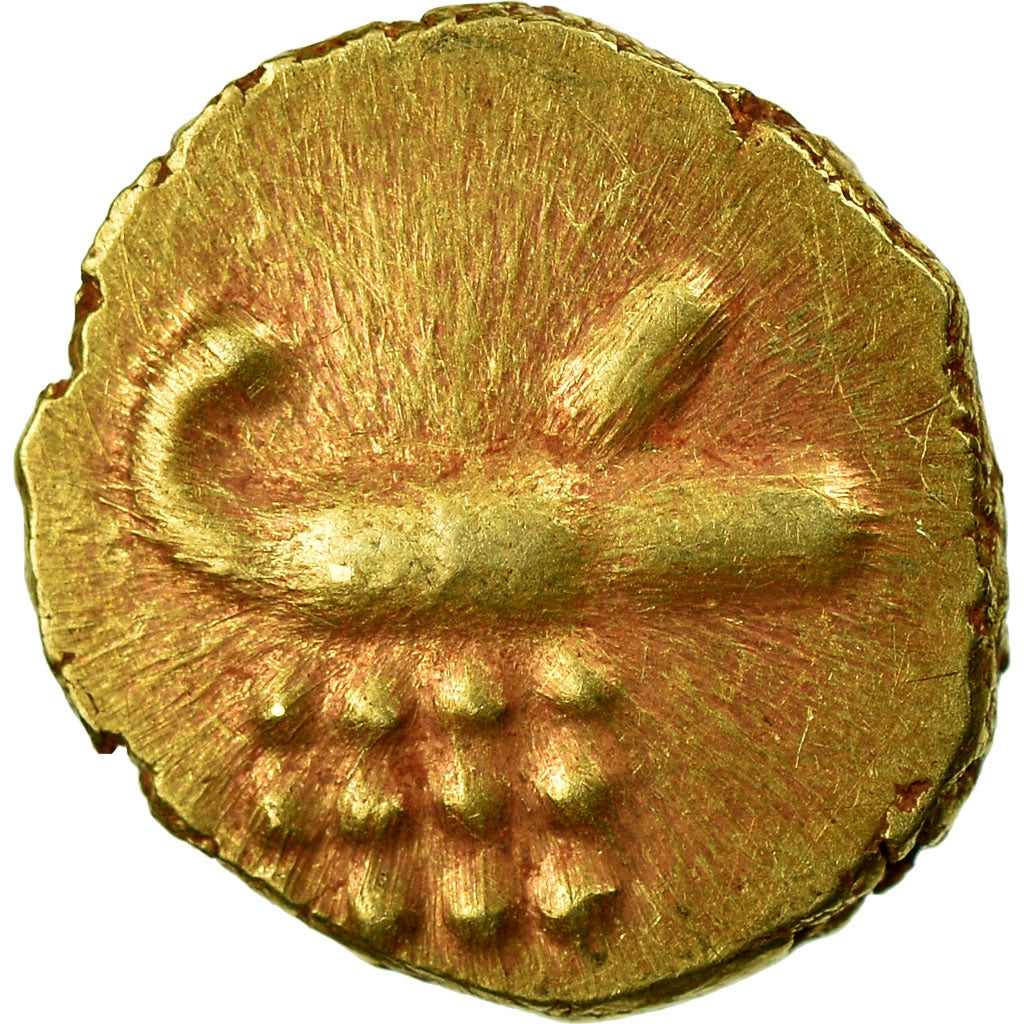 Moneta, INDIA - STATI PRINCIPESCHI, COCHIN, Fanam, 1795-1850, SPL-, Oro, KM:10