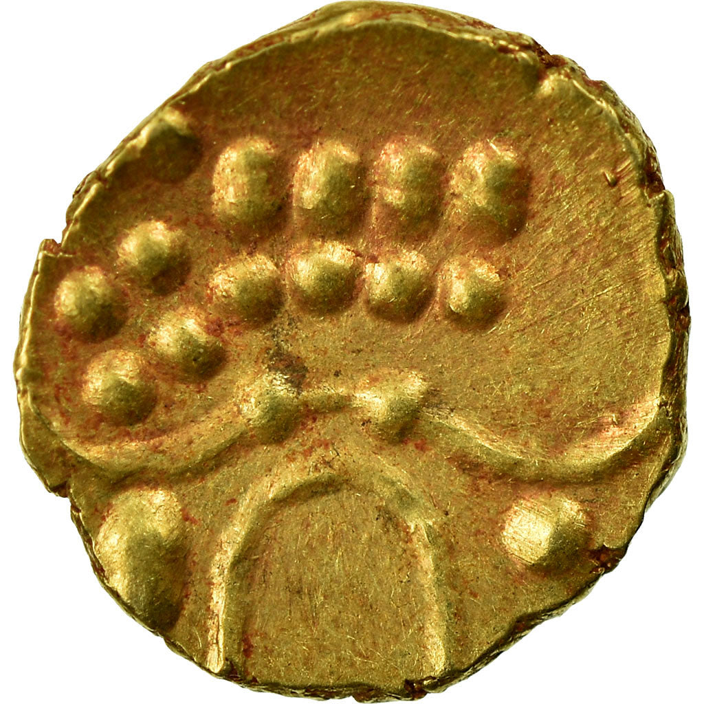 Moneta, INDIA - STATI PRINCIPESCHI, COCHIN, Fanam, 1795-1850, SPL-, Oro, KM:10