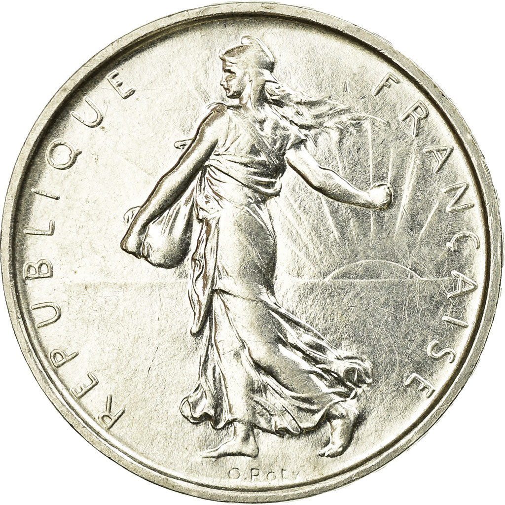 Coin, France, Semeuse, 5 Francs, 1969, Paris, MS(60-62), Silver, KM:926