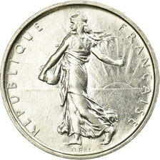 Coin, France, Semeuse, 5 Francs, 1969, Paris, MS(60-62), Silver, KM:926