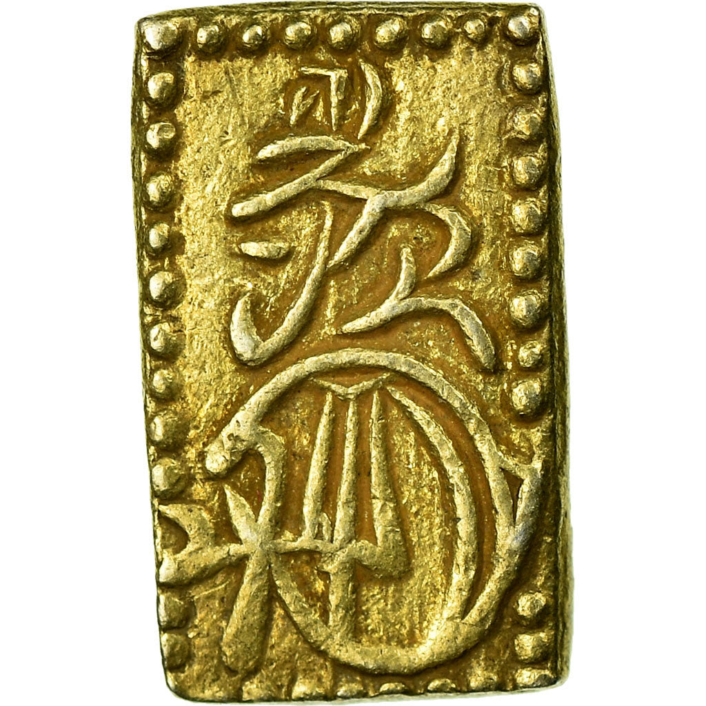 Moneda, Japón, 2 Shu, Nishu Gin, 1860-1869, EBC, Oro y plata, KM:18a