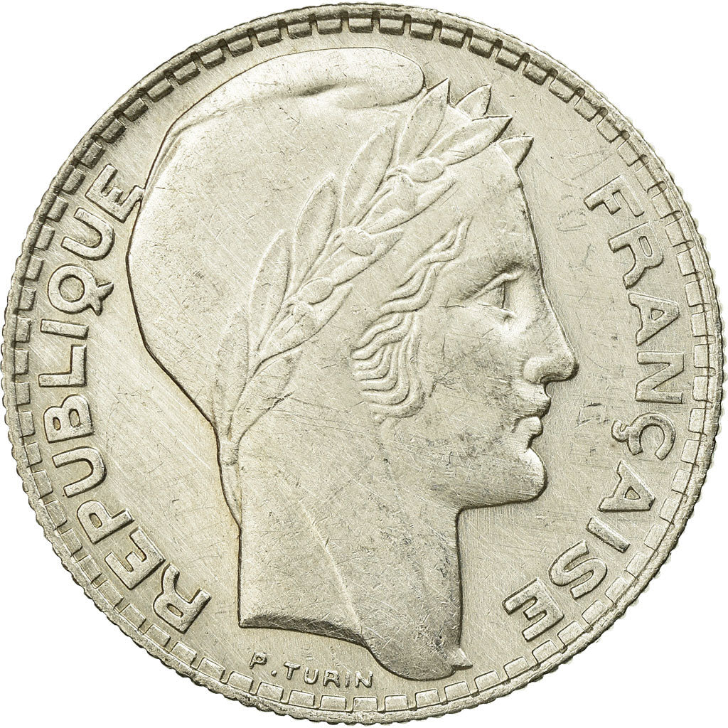 Coin, France, Turin, 10 Francs, 1931, Paris, AU(55-58), Silver, KM:878